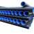 HDPE双壁波纹管 SN8内径200mm（6米/根）外黑内蓝 单位：根 起订