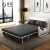 佳佰 可折叠沙发床 现代简约 大小户型多功能 单双三铁艺