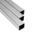 铁锣卫 304不锈钢方管 不锈钢管 六米一根价 可加工定制 20*20*1.5mm 单位：六米一根 