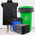 厂家批发240L超大垃圾袋 环卫物业加大黑色塑料袋 大垃圾袋加厚定 130*150cm4丝加厚款