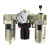 适用气源处理过滤器三联件AC2000/3000/4000-02-0304油水分离器调 AC2000-02D自动排水配8mm接头