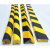 YUETONG/月桐  大平板方形防撞条  T-FZTB2  黄黑色 100×7×2cm 1根