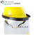 翊橙LNG加气站耐低温防护面屏防雾防飞溅面罩液氮防冻面屏冲击安全帽 黄色头盔+面屏+支架