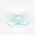 蒸发皿 玻璃表面皿带弧度透明加厚烧杯盖蒸发结晶皿50 60 70 80 90 100 70mm【10片】