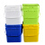 加厚16升方形桶塑料桶涂料桶密封桶乳胶漆包装桶包装桶 加厚16升方桶黄色（易开盖）