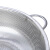 纳仕徳 CJ032锈钢洗菜盆淘菜盆沥水盆漏盆 沥水架淘米盆 水果蔬菜存放盆 32CM（双耳）