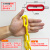 塑料链条路锥链警示链6mm8mm10m雪糕桶路障隔离锁链S活扣黑黄红白 全黄（粗10毫米） 25米价格