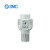 SMC AR系列模块式减压阀 AR50-06G-B 压力范围0.05~0.85MPa 接口Rc3/4 附压力表