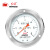 红旗(HongQi) YTN-100ZT系列1.6级弹簧管耐震压力表轴向0~6mpa油压表气压表M20*1.5螺纹	