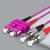 光纤跳线LC-LC-SC-FC-ST万兆多模双芯OM4光纤线40G尾纤工程电信级3/5/10米 SC-FC多模双芯 OM4 35m