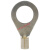 OT冷压端子压线鼻接线耳螺栓压线环圆形铜接头压线头镀银O型端头 OT1.5-12(1000只)