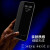 索艾格 vivo x note手机壳新款纯色保护套全包5G男女透明玻璃镜面翻盖式皮套防摔智能休眠 魅黑色-智能休眠翻盖式