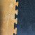 赫思迪格 跆拳道地垫 加厚泡沫地垫隔音减震体能训练保护垫 常规木纹2.5cm厚 1*1米 HGJ-1825