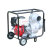 DONMIN大流量6寸便携电启动汽燃油动力自吸水泵抽水机应急防汛污水排水泵DM60D-1（含6米进水管/20米出水带）