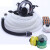 自吸式长管呼吸器过滤防毒尘面罩单双人电动送风式空气呼吸器面具 自吸式呼吸器(10米)