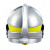 梅思安（MSA）F1XF消防头盔10166659 灭火抢险救援头盔 外置电筒支架 镍色大号 定制 拍前联系客服