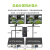 hdmi光端机音频视频高清1080P带USB接口单纤单模VGASC接口FC 4路HDMI光端机SC口(1对)
