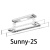 晾衣架声控自动升降Smart多功能LED智能家用阳台烘干电动衣架 Sunny-2S 【烘干版】