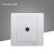 汉顿个性创意插座面板北欧C3面板工装家装墙壁电源插座 白色空白面板 