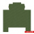 金树叶 靶板 正面步兵战车靶板 通用打靶训练靶牌军绿色EVA靶板 A