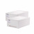 柯瑞柯林 B1882W加厚收纳箱PP塑料抽屉式内衣衣物整理收纳柜储物盒白色41*31.6*17.2cm 1个装