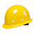 曼德锐安全帽工地国标加厚透气玻璃钢建筑工程男夏施工领导头盔定制印字 玻璃钢透气款（黄色）（按钮）