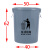 加厚废物垃圾桶黄色诊所用损伤性圆形大号分类中号超大号 100升生活垃圾桶(无盖)