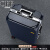 OPP行李箱新款结实耐用铝框加厚旅行箱万向轮拉杆箱大容量箱子旅行箱 黑色 22英寸