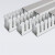 DEDHpvc线槽明装工业走线槽配电柜线槽机柜线槽齿形线槽理线器宽20*高30mm 2米/根（5根）