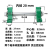 主轴手工DIY重型带立式座轴承带光轴UCP205 04内径15 1 偏盖内径20*2+500mm不