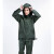 分体绿雨衣橄榄绿户外抢险救援保安制式徒步雨衣 橄绿分体套装普通款 M
