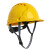 安达通工地安全帽 ABS建筑工地加厚施工电工透气盔国标领导监理工作帽