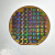 中芯CPU晶圆wafer光刻片集成电路芯片半导体硅片教学测试片 六寸E送悬浮支架