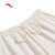 安踏（ANTA）加绒运动裤女春季校园文化针织休闲长裤子 鸭绒白-1 L/女170