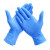 安全地带一次性丁腈手套烘焙实验室美容劳保家务清洁耐用手套 蓝色丁腈100只盒装 小号 蓝色