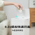 智能垃圾桶 自动感应厕所厨房卧室垃圾桶 12L方圆升级款(按键)白