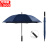 庄太太  D款8骨加全纤维加大款藏青 雨伞定制logo可印广告图案大号长柄商务礼品伞 ZTT-9081