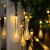 贝工 LED太阳能水滴灯串 暖色 双模式 户外满天星装饰氛围彩灯串 5米20灯