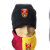 斗枪曼城巴萨皇马热刺切尔西阿森纳利物浦尤文足球训练围脖帽子套装 中国队 黑色帽子