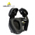 代尔塔 103008 隔音耳罩 F1铃鹿防噪音耳罩 需搭配安全帽使用 黑色 1副