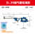 电子排水阀定时器开关空压机干燥机放水阀自动排水阀储气罐电磁阀 SL20(原装)钢管连接款式