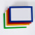 安小侠 卡K士磁性硬胶套 PVC证件卡套文件保护套 白板展示磁卡磁胶套 A7横绿色强磁 5个装