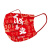 汉盾 HD-BNJY00 百年基业纪念款红色口罩三层一次性口罩节日庆典喜庆口罩独立包装十只装 百年基业款