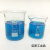 玻璃高硼硅耐高温不腐蚀带刻度量杯低型烧杯实验化验 400ml