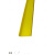 佛山市铝材门窗货架材料架防刮花U型防撞黄色加厚PVC胶条保护条盖 加厚黄色35内宽2米(1米/条) 仅有黄色