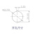 LSHITECH龙仕TYPE-B航空插头 打印机口方形usb母座防水公母延长线定制 LB22-CA-UB-013(1米) A204 黄色 x 金属螺母