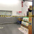 金柯 磁吸式挂墙一米线10米 挂壁伸缩隔离带 超市通道固定式安全警戒线定制黄黑带