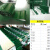 白色绿色皮带pvc输送带导向条传送带小型防滑耐磨爬 15657658705