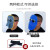 电焊面罩护脸焊工防护眼镜头戴式护目氩弧焊接二保焊烧电焊机牛皮 灰镜3个（不含面罩）