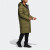 阿迪达斯（adidas）男装女装冬季新款户外运动服保暖防风舒适服长款羽绒服连帽外套男 HZ2598 M